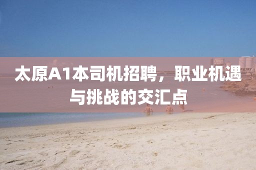 太原A1本司機(jī)招聘，職業(yè)機(jī)遇與挑戰(zhàn)的交匯點(diǎn)