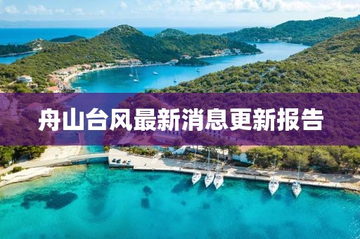 舟山臺(tái)風(fēng)最新消息更新報(bào)告