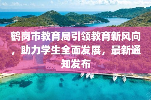 鶴崗市教育局引領(lǐng)教育新風向，助力學生全面發(fā)展，最新通知發(fā)布