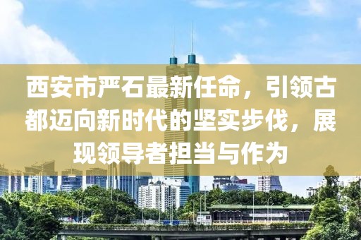 西安市嚴石最新任命，引領古都邁向新時代的堅實步伐，展現領導者擔當與作為