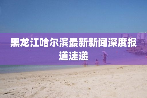 黑龍江哈爾濱最新新聞深度報道速遞
