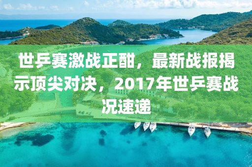 世乒賽激戰(zhàn)正酣，最新戰(zhàn)報(bào)揭示頂尖對(duì)決，2017年世乒賽戰(zhàn)況速遞