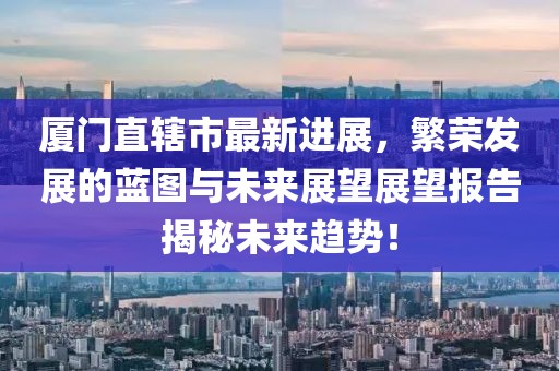 廈門直轄市最新進(jìn)展，繁榮發(fā)展的藍(lán)圖與未來展望展望報告揭秘未來趨勢！