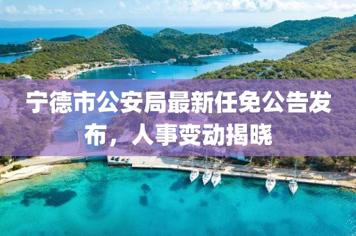 寧德市公安局最新任免公告發(fā)布，人事變動揭曉
