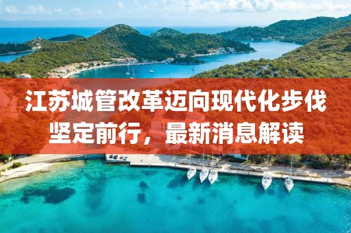 江蘇城管改革邁向現(xiàn)代化步伐堅(jiān)定前行，最新消息解讀
