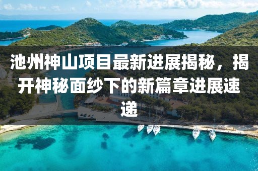 池州神山項目最新進展揭秘，揭開神秘面紗下的新篇章進展速遞
