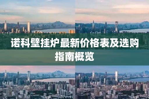 諾科壁掛爐最新價格表及選購指南概覽