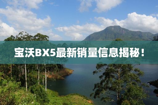 寶沃BX5最新銷(xiāo)量信息揭秘！