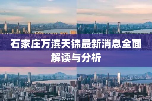 石家莊萬濱天錦最新消息全面解讀與分析