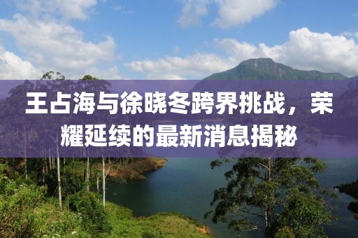 王占海與徐曉冬跨界挑戰(zhàn)，榮耀延續(xù)的最新消息揭秘