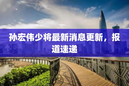 孫宏偉少將最新消息更新，報道速遞